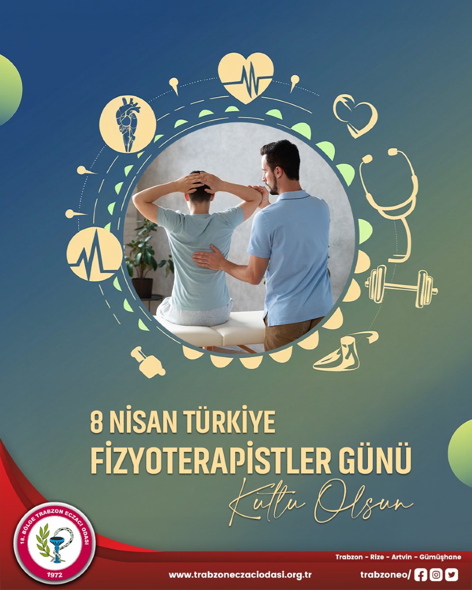 8 Nisan Türkiye Fizyoterapistler Günü Kutlu Olsun
.
.
.
#eczacışart #eczacıheryerde #eczacı #fizyoterapistlergünü