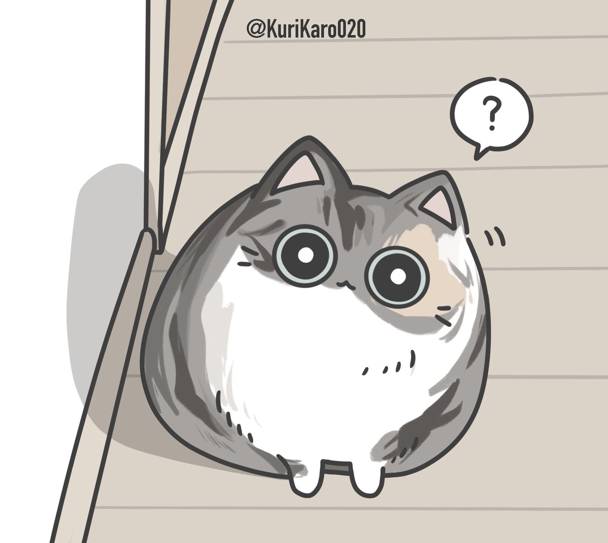 KuriKaro020's tweet photo. すごくかわいい"(∩>ω<∩)" #猫  #落書き https://t.co/OmHdJDFBId