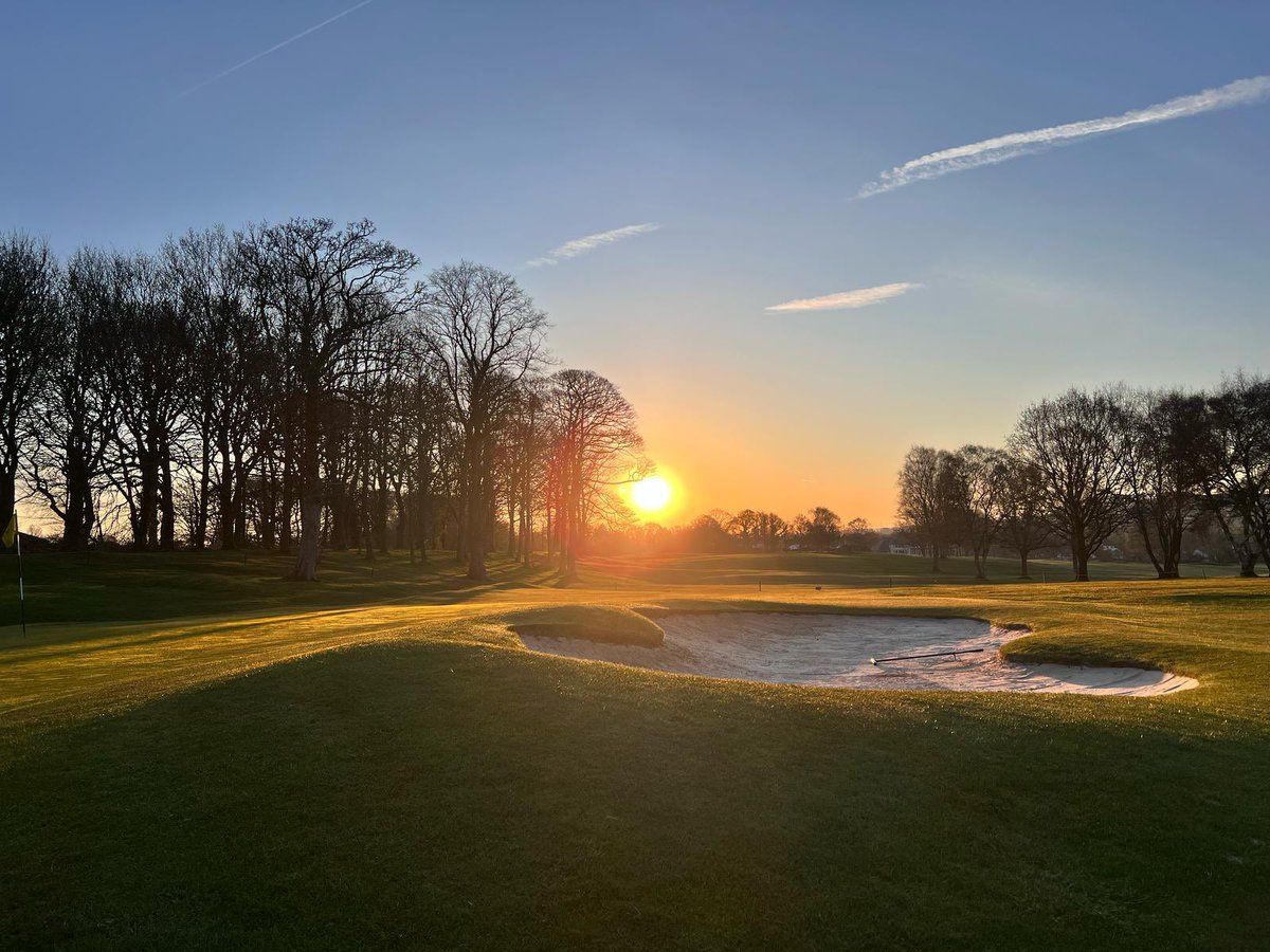 After 6 years of totally rebuilding the course we are down to 2 sleeps. The weather is gorgeous- can’t wait till Thursday