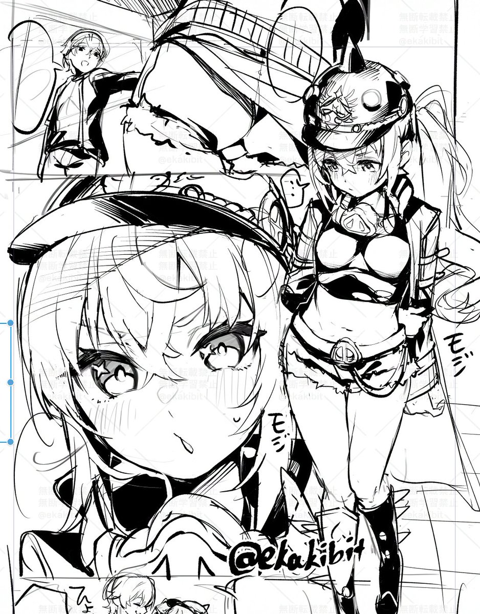 ルーシー試し描き 