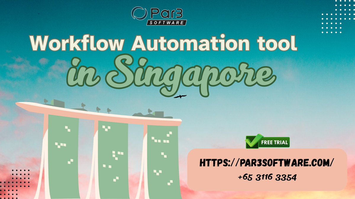 par3software's tweet image. 🔧 5 Powerful Uses of a Workflow Automation Tool
✅ Task Automation
Automatically assign tasks, set deadlines, and trigger follow-ups—no more manual check-ins or missed steps
Start free trial now :
par3software.com
+65 3116 3354

#par3software #workflow #workflowtools #wor