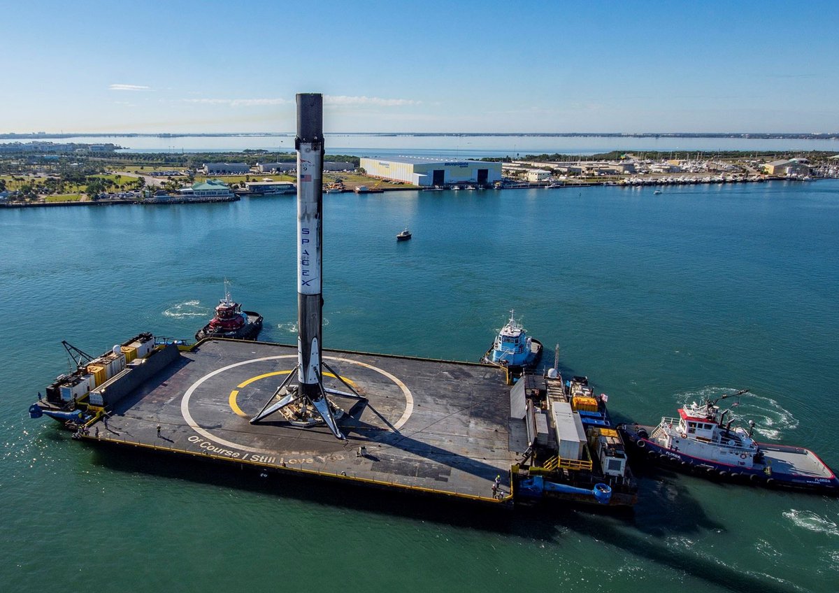 SpaceX has successfully landed Falcon 9 for the 125th time on the Of Course I Still Love You droneship