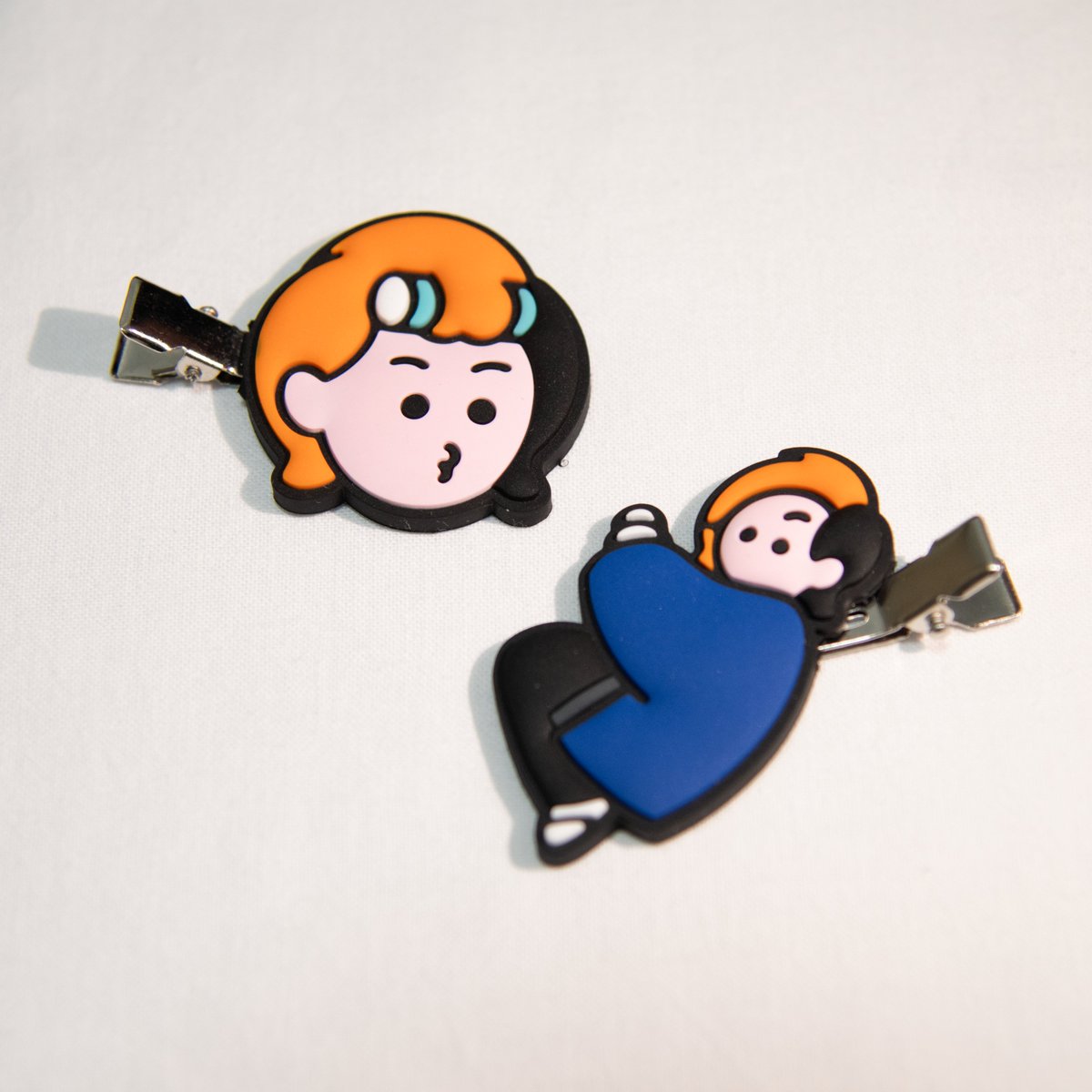 Hotel_Oyaizu's tweet image. /／
🗣️再販情報！！！
\＼

・前髪クリップ　990円(税込)

ラバー素材で、ぷっくりとした立体的なデザインの前髪クリップ
鞄の持ち手に挟んで持ち歩くのもオススメです✨