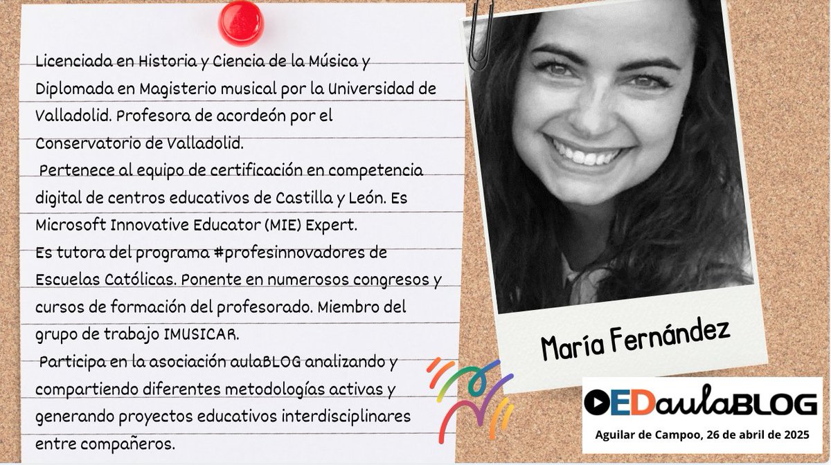 aulaBLOG (@aulablog) on Twitter photo Educación en modo slow: menos scroll infinito, más conexiones humanas
Una ponencia de <a href="/mariafergago/">María Fdez Gago 💛👂🏼🌱@mariafergago.bsky.social</a> en el #EdaulaBLOG que propone una reflexión sobre el uso de la tecnología. Educación en modo slow: menos scroll infinito, más conexiones humanas
Una ponencia de <a href="/mariafergago/">María Fdez Gago 💛👂🏼🌱@mariafergago.bsky.social</a> en el #EdaulaBLOG que propone una reflexión sobre el uso de la tecnología.