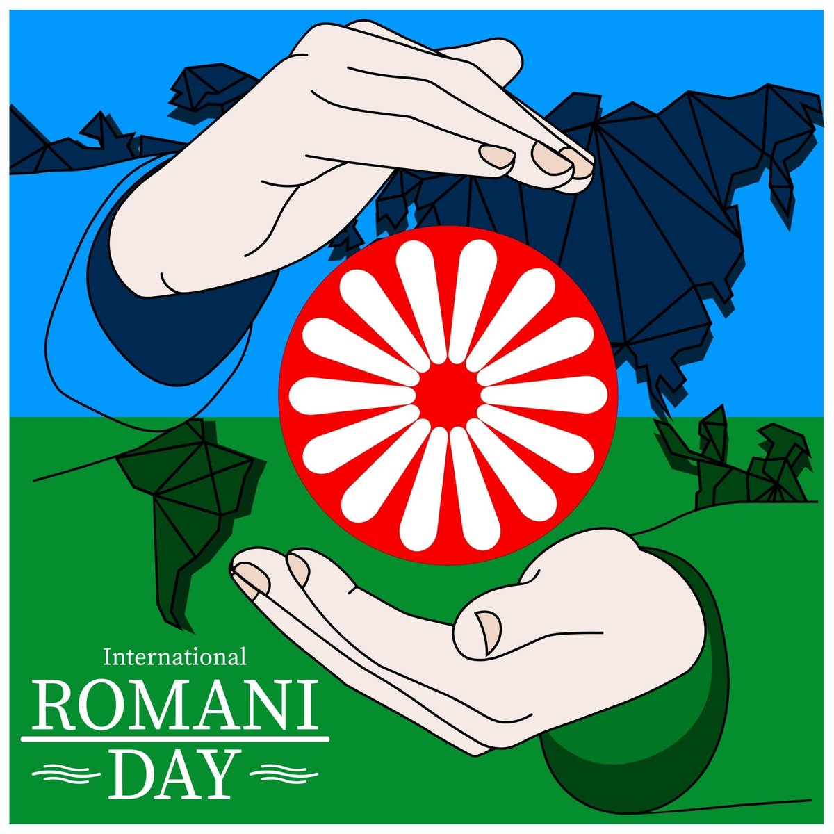 AriadnaMunt's tweet image. Feliç dia Internacional del Poble Gitano. Opre Roma!