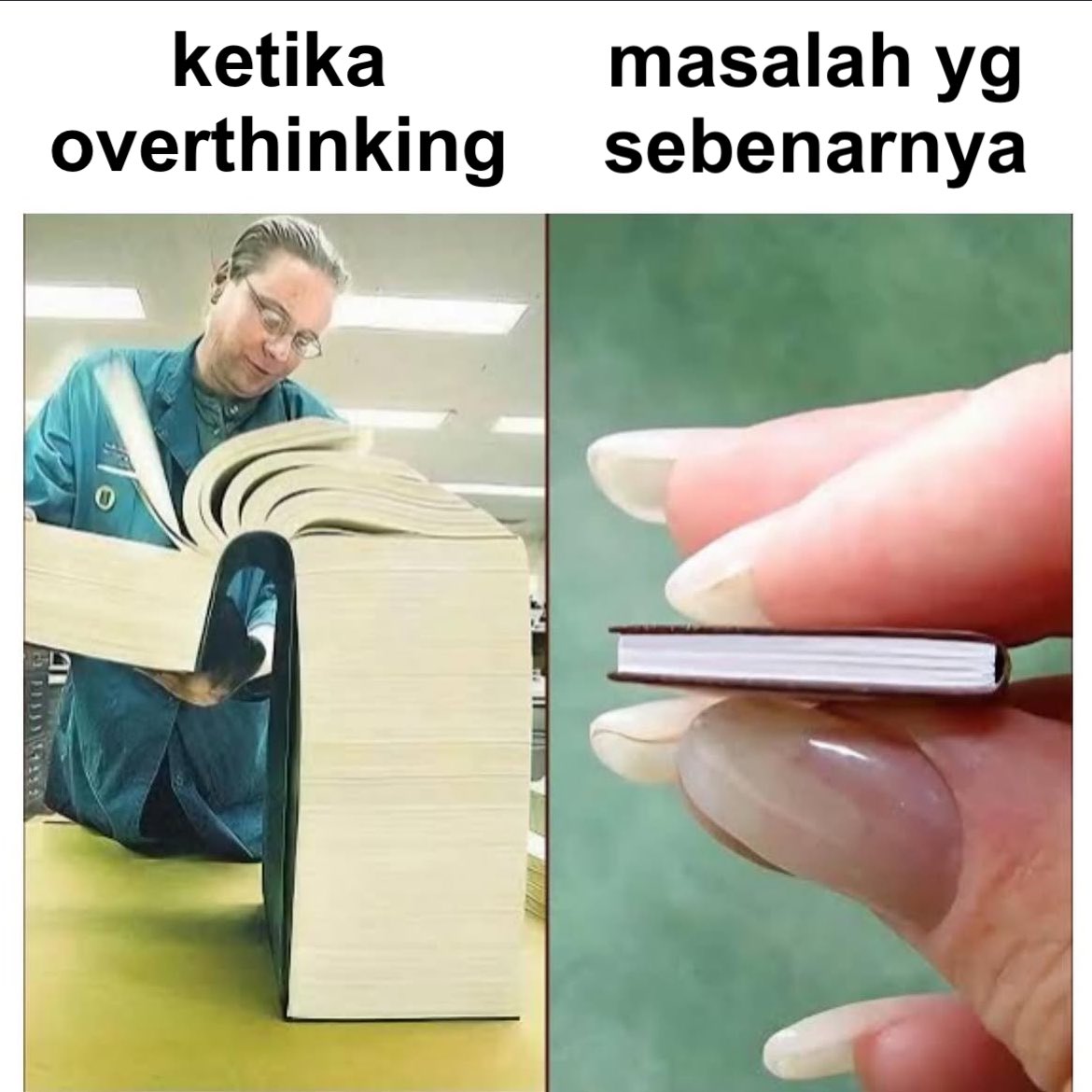 pas udah dihadepin: “ternyata gini doang”