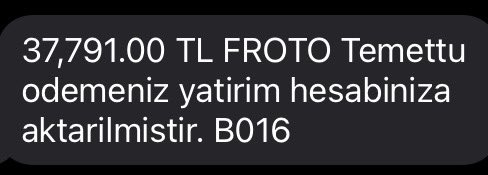 #Froto temettüleri hesabıma yattı. #Bes hesabıma yatırdım temettüleri