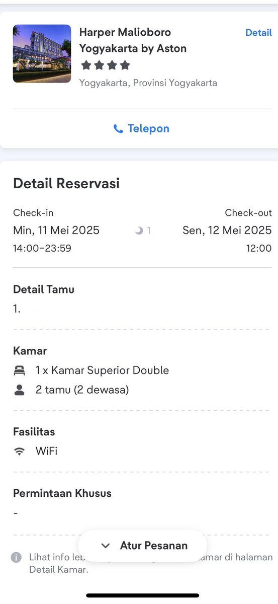 Jessica_huang99's tweet photo. Jual rugi hotel di Jogja untuk tanggal 10-12 May 2025 (Libur Waisak)

📍11-12 May 2025 
Harper Malioboro Yogyakarta by Aston (Rp1.300.000, Negotiable)
Tipe kamar : Superior Double Room

Ambil 2 hari bisa lebih murah ☺️
Minat DM !
#hotelyogya #hoteljogja #jualrugi #Vesakday https://t.co/7QlHnymvYn