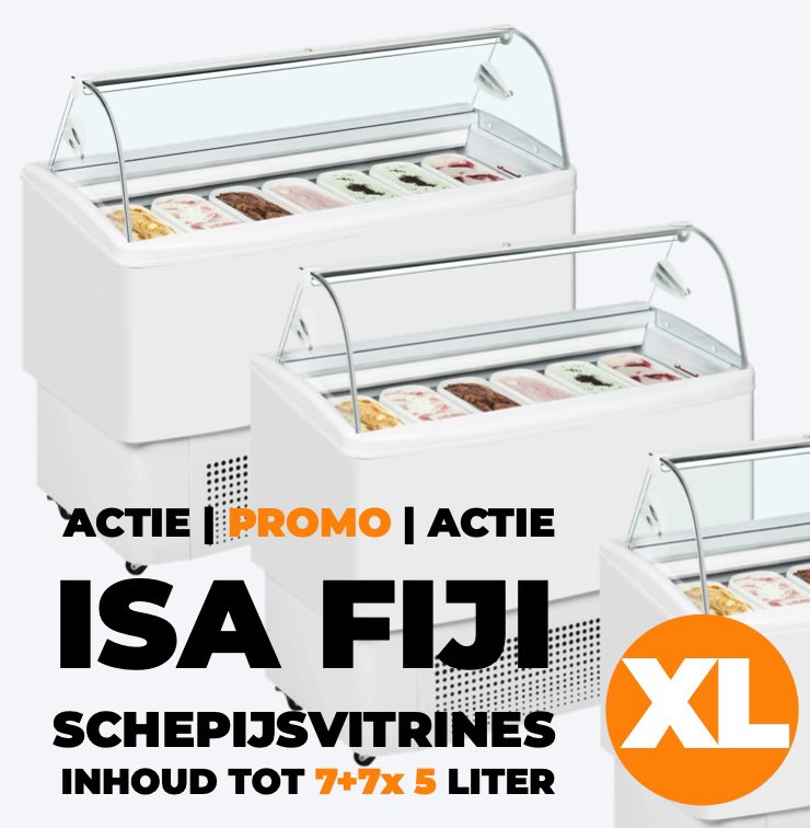 IJSJES 🍦 🍨

Temperaturen gaan weer omhoog 🆙 En de prijzen van de selectie #schepijsvitrines omlaag 😜

Kijk snel op horecaxl.com/horecadeals/is… en profiteer.

#horeca #schepijs #ijsvitrines #leasen #horecaxl #nederland #belgië #leasing #icecream