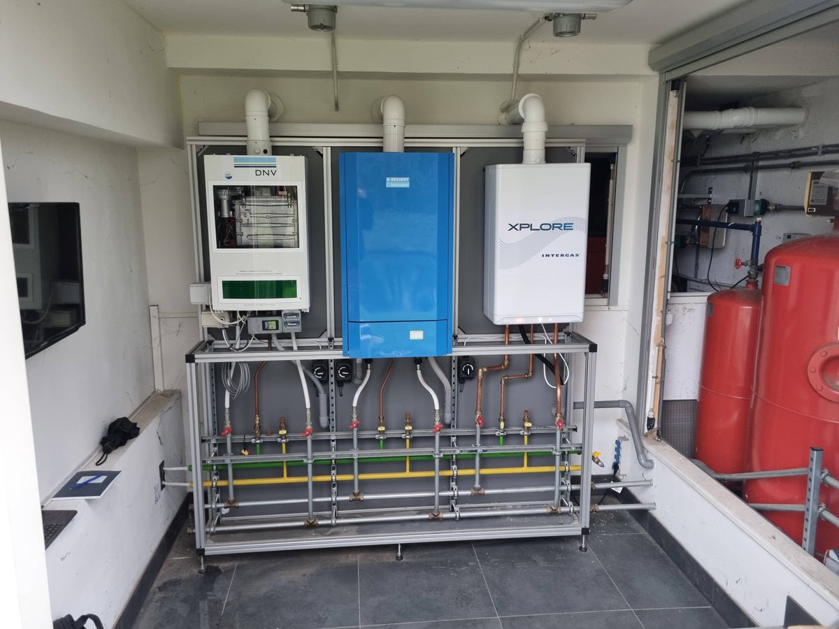 Nieuwe waterstofketel bij proeflocatie in Rozenburg – Installatienet.nl