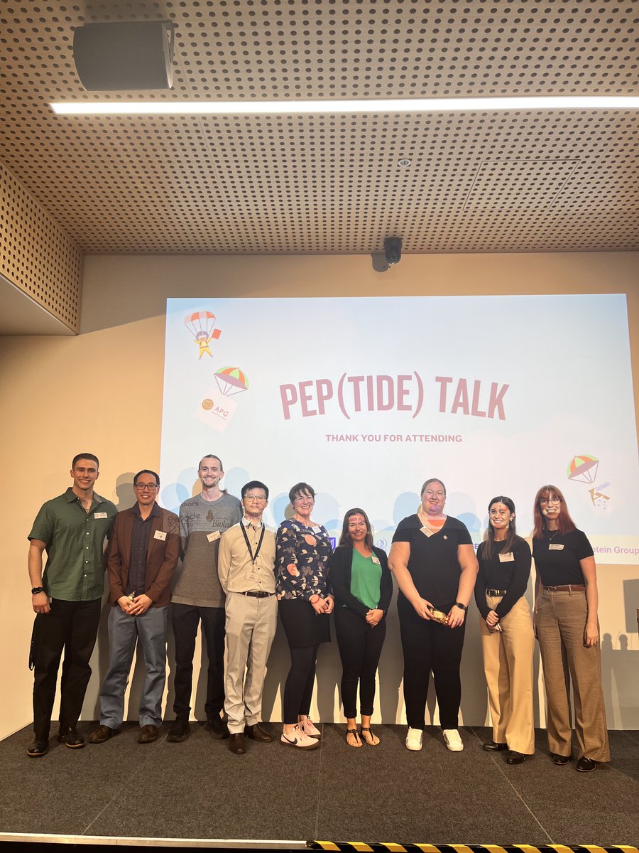 AdelaideProtein's tweet image. 🧬A huge thank you to all the service providers who showcased their cutting-edge technologies at our Pep(tide) Talk Networking Night! 🧪✨

Your presence made the night a great success!

🎉And a big shoutout to our BINGO winner — congrats!