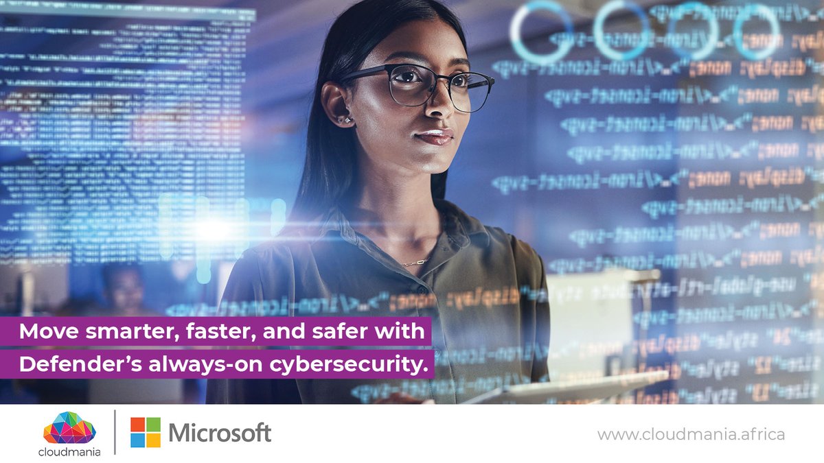 While others worry about ransomware and data breaches, you can focus on growing your empire. 
Get Secure productivity with Microsoft Defender for Business cloudmania.africa/contact/

#Cloudmania #MicrosoftDefender