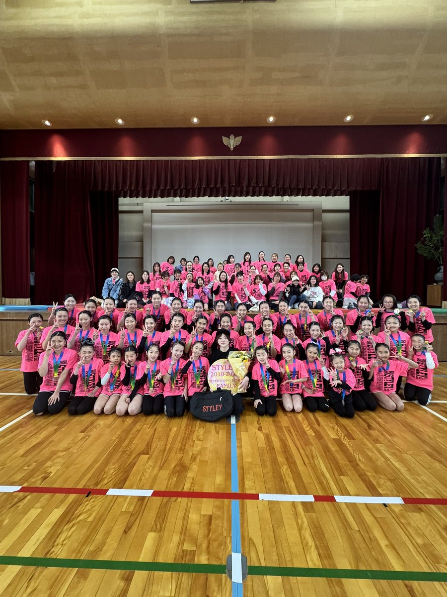 styley_gift's tweet photo. 世界大会進出決まりました!!
本当にみんな頑張った!
2026年フロリダへ!!
シーズンが終わったと思ったら、新シーズンに入ってスタート!!
#STYLEY
#チアダンス
#世界大会 https://t.co/wXJZThVIFI