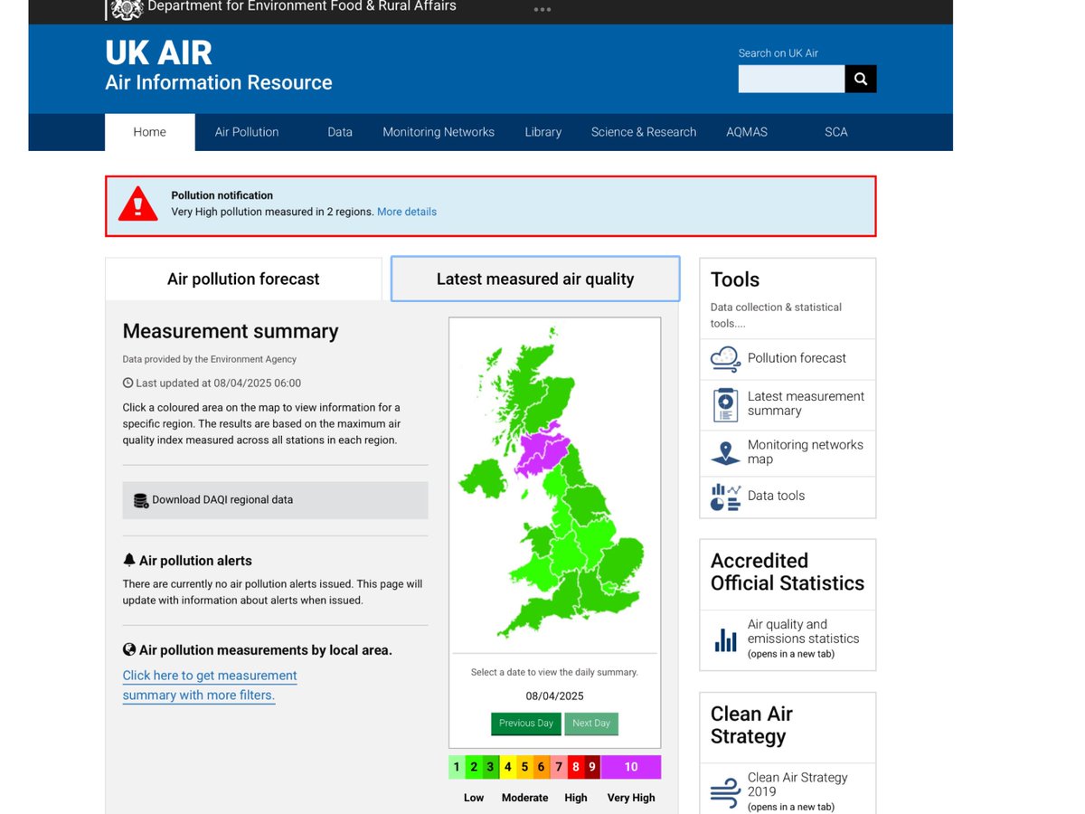 CleanAirLondon's tweet photo. #CodeRed | Please @JohnHealey_MP warn military on endurance exercises about possible HIGH particle #AirPollution in parts of UK this week cc @H_S_E. You might consider our #PollutionProtocol https://t.co/Bcc6bG4RX8 https://t.co/9MeTvlil6n
