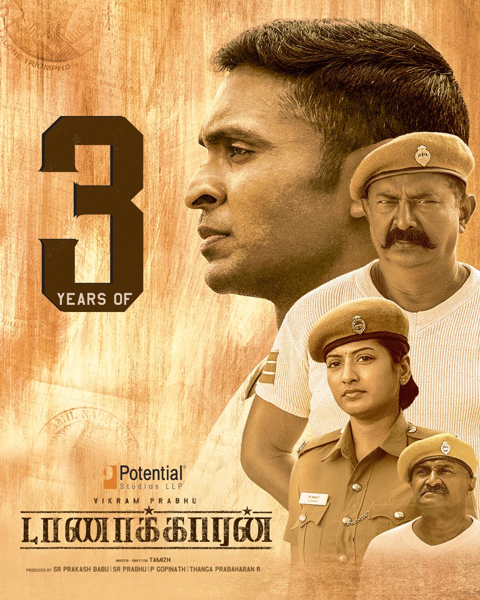 Potential Studios LLP (@potential_st) on Twitter photo Three years since #Taanakkaran marched into your hearts.❤️
We’re truly grateful for all the love and support you’ve shown us ever since
#3YearsofTaanakkaran
<a href="/iamVikramPrabhu/">Vikram Prabhu</a> <a href="/ianjalinair/">Anjali</a> <a href="/directortamil77/">directortamil</a> <a href="/GhibranVaibodha/">Ghibran Vaibodha</a> <a href="/madheshmanickam/">madheshmanickam</a> <a href="/philoedit/">Philomin Raj</a> <a href="/prabhu_sr/">SR Prabu</a> <a href="/rthanga/">Thanga Prabaharan. R</a> Three years since #Taanakkaran marched into your hearts.❤️
We’re truly grateful for all the love and support you’ve shown us ever since
#3YearsofTaanakkaran
<a href="/iamVikramPrabhu/">Vikram Prabhu</a> <a href="/ianjalinair/">Anjali</a> <a href="/directortamil77/">directortamil</a> <a href="/GhibranVaibodha/">Ghibran Vaibodha</a> <a href="/madheshmanickam/">madheshmanickam</a> <a href="/philoedit/">Philomin Raj</a> <a href="/prabhu_sr/">SR Prabu</a> <a href="/rthanga/">Thanga Prabaharan. R</a>