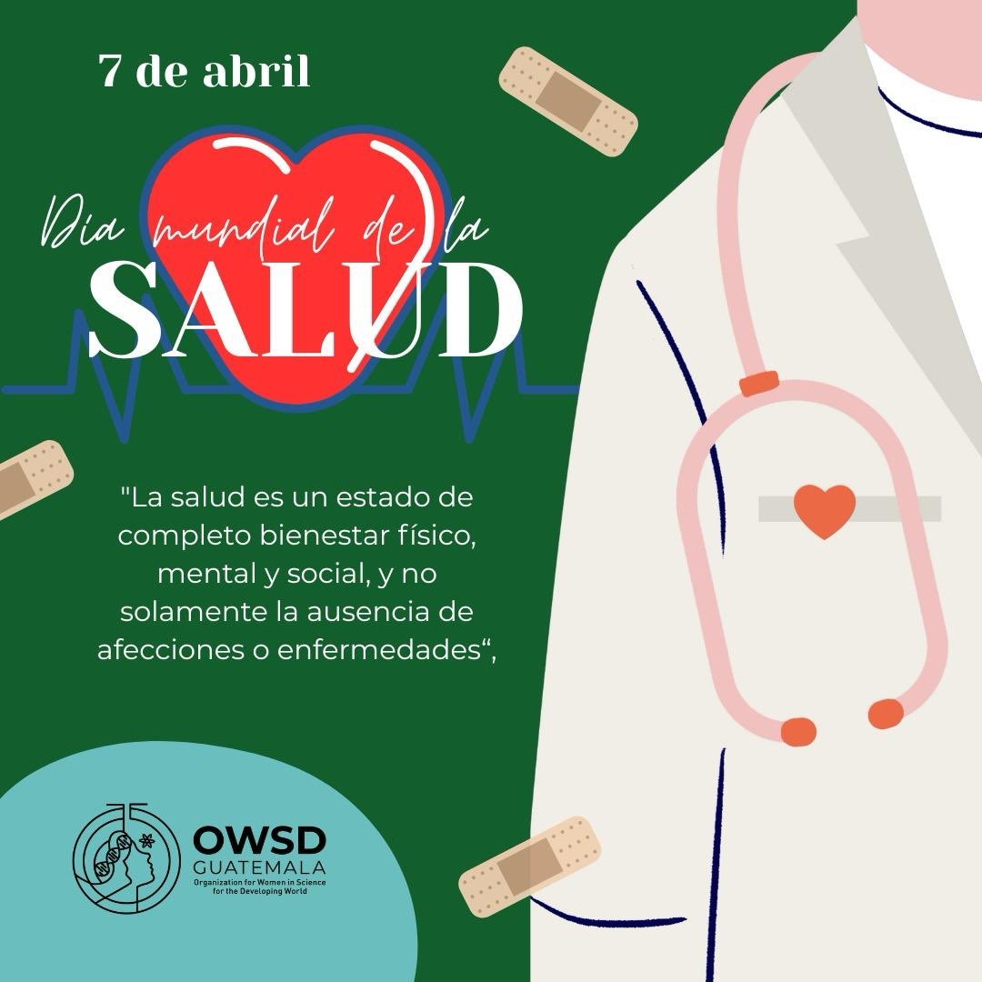 La salud es más que no estar enfermo: es bienestar físico, mental y social.
Invertir en salud es invertir en futuro.

#DíaMundialDeLaSalud #SaludPública #Prevención #EquidadEnSalud