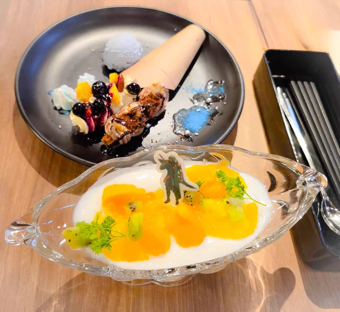 カプコンカフェのモンハンワイルズコラボめちゃ楽しんできましたのよ