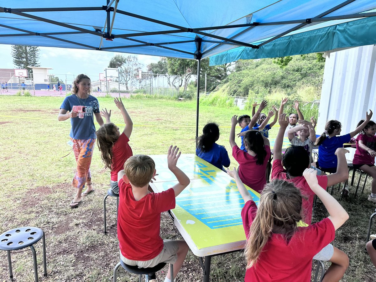 Pop Up STEM lab is amazing! Our kids are loving this opportunity! <a href="/RedHillHI/">Red Hill Elementary</a>