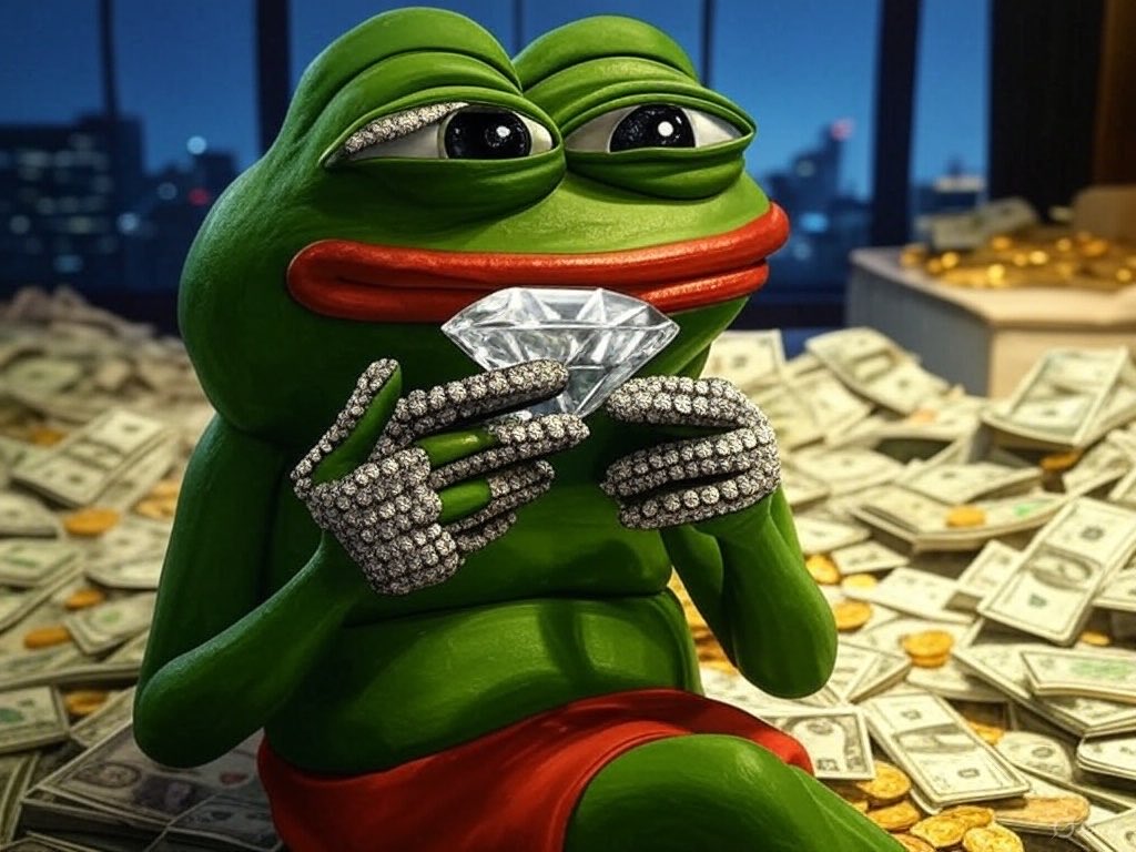 PepeCZBinance's tweet image. Diamond Hands 

$PEPE TO $0.01 🐸🚀🚀🚀