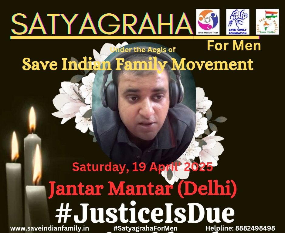 When the unfortunate incident of #AtulSubhashSuicide happened, all channels, youtubers, influencers were talking about atrocities on men coz that was a viral topic at that time.
Now men and families are coming for the largest gathering ever for raising such issues, let's see how