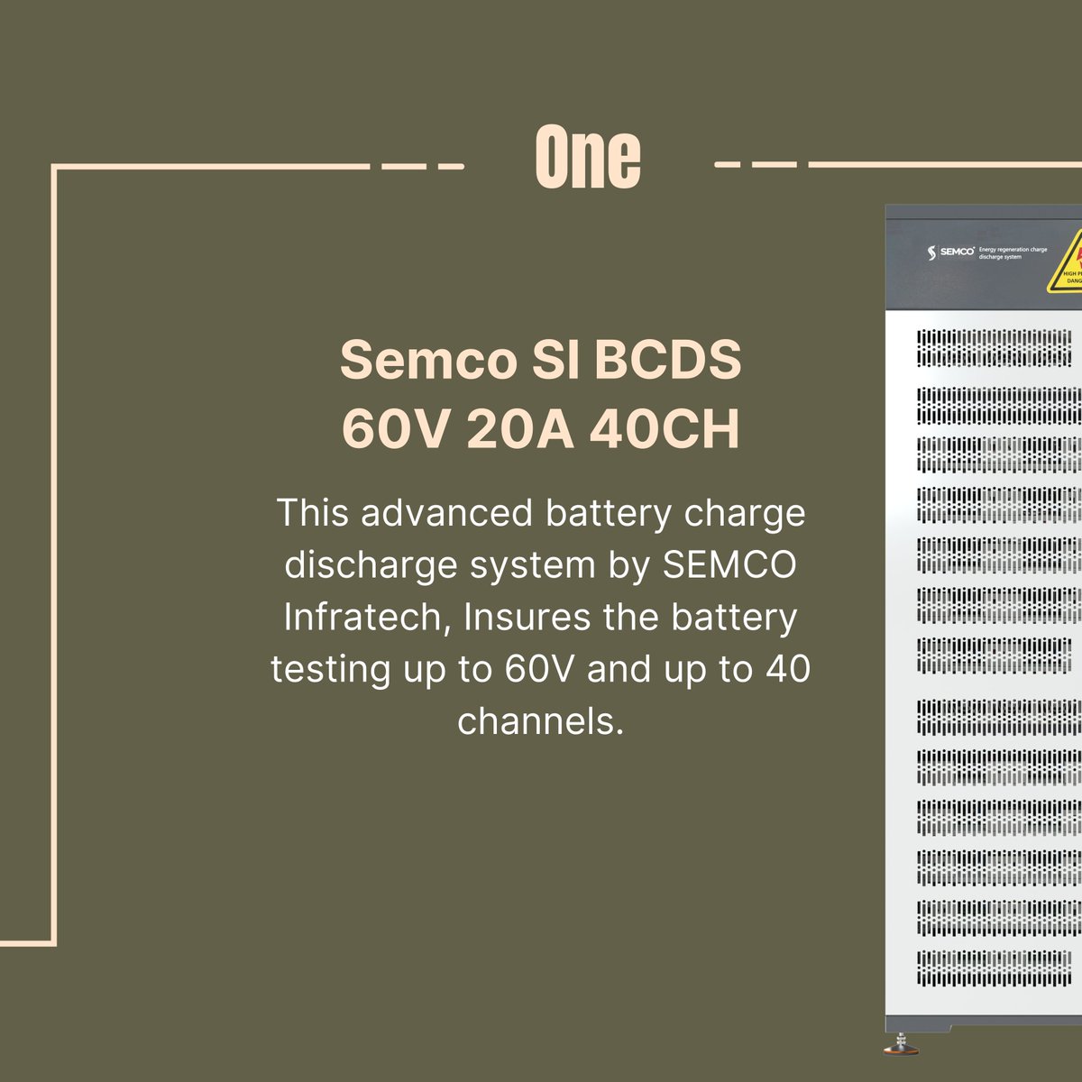 semcoinfratech's tweet image. Boost your #batterytesting with the Semco SI BCDS 60V 20A 40CH #RepayAging Machine! Swipe to see how it performs cycle life, capacity, charge/discharge &amp;amp; temperature tests on various battery types (LiFePO4, Lead-Acid, Ni-MH, Ni-Cd &amp;amp; more).
Request a demo!  semcoinfratech.com