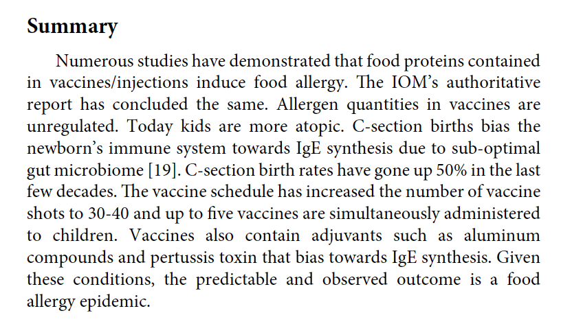 DrSuzanneH7's tweet photo. Someone thought my statement about vaccines, aluminum and food allergies was unsubstantiated. Hmmm, I guess my huge file of medical articles and research papers will have to bow to the boy wonder. Not . . . https://t.co/onHGRBQFK3