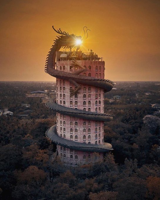 IndiaTales7's tweet photo. 12. Wat Samphran, The Dragon Temple in Thailand 🇹🇭 https://t.co/1KdkJngWAX