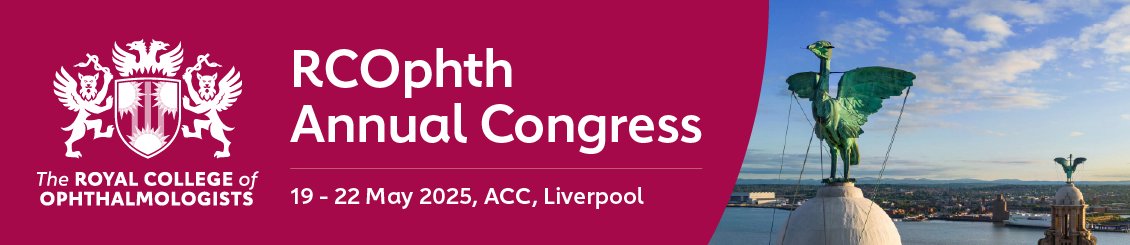 Royal College of Ophthalmologists (@rcophth) on Twitter photo Don't miss #EyeConUK 2025.
From 19 to 22 May <a href="/ACCLiverpool/">ACC Liverpool</a> it features:
✅50+ sessions
✅Three keynote speeches
✅The latest #ophthalmology innovations & research
✅Networking with 100s of #eyecare pros
✅Trade exhibition & demos
Register now at ow.ly/Cq6B50VvuGk Don't miss #EyeConUK 2025.
From 19 to 22 May <a href="/ACCLiverpool/">ACC Liverpool</a> it features:
✅50+ sessions
✅Three keynote speeches
✅The latest #ophthalmology innovations & research
✅Networking with 100s of #eyecare pros
✅Trade exhibition & demos
Register now at ow.ly/Cq6B50VvuGk