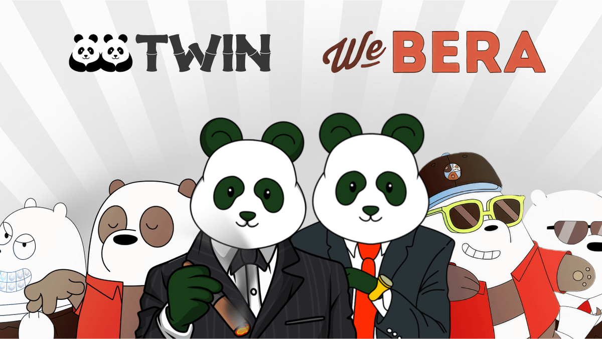 WeBera 🤝 <a href="/TwinFinance/">TWIN Finance</a>  

To celebrate Twin Finance Mainnet Launch, we've offered some Twin Points for Giveaway:

WIN 3000 $TWIN Points 🪂

1/ Follow <a href="/WeberaFinance/">WeBera Finance</a> &amp; <a href="/TwinFinance/">TWIN Finance</a> 
2/ Like and RT
3/ Drop you wallet below

Winners up in 24 hours! Don't miss out 🚨
