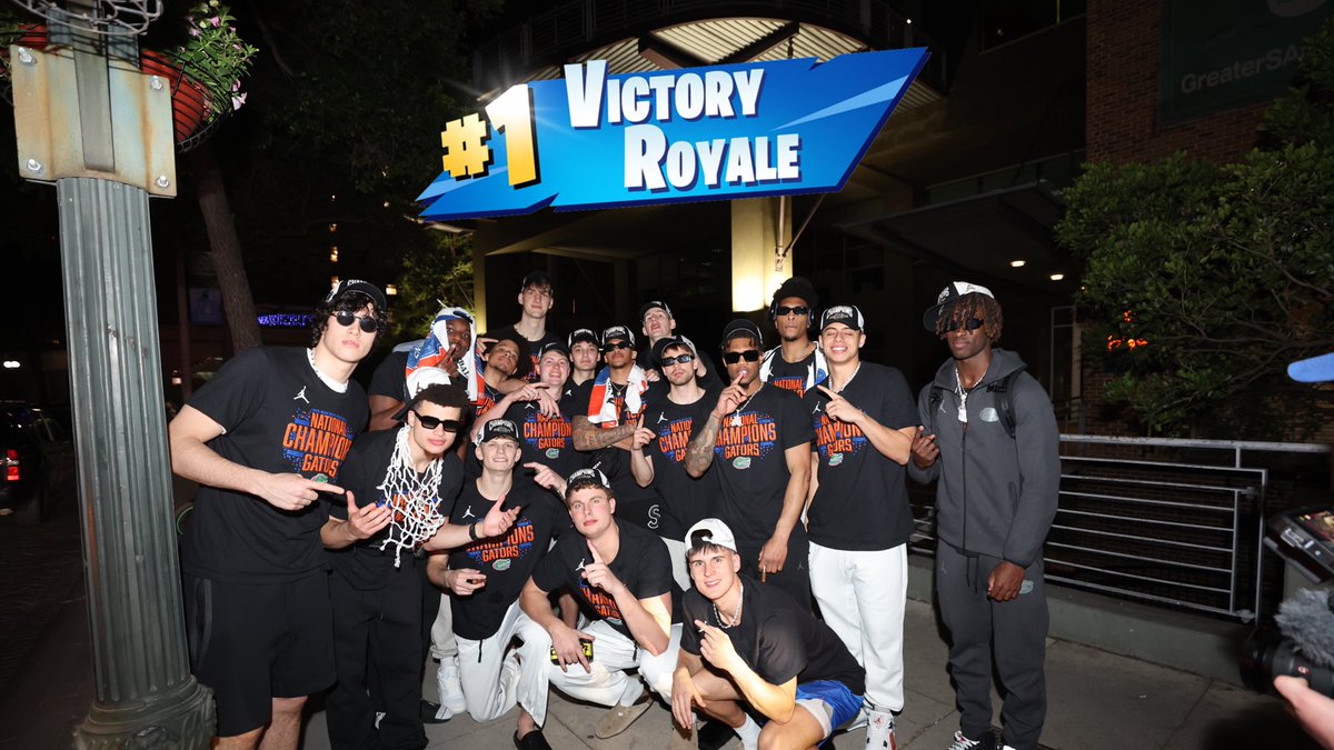 Victory Royale.

@fortnite #EpicPartner