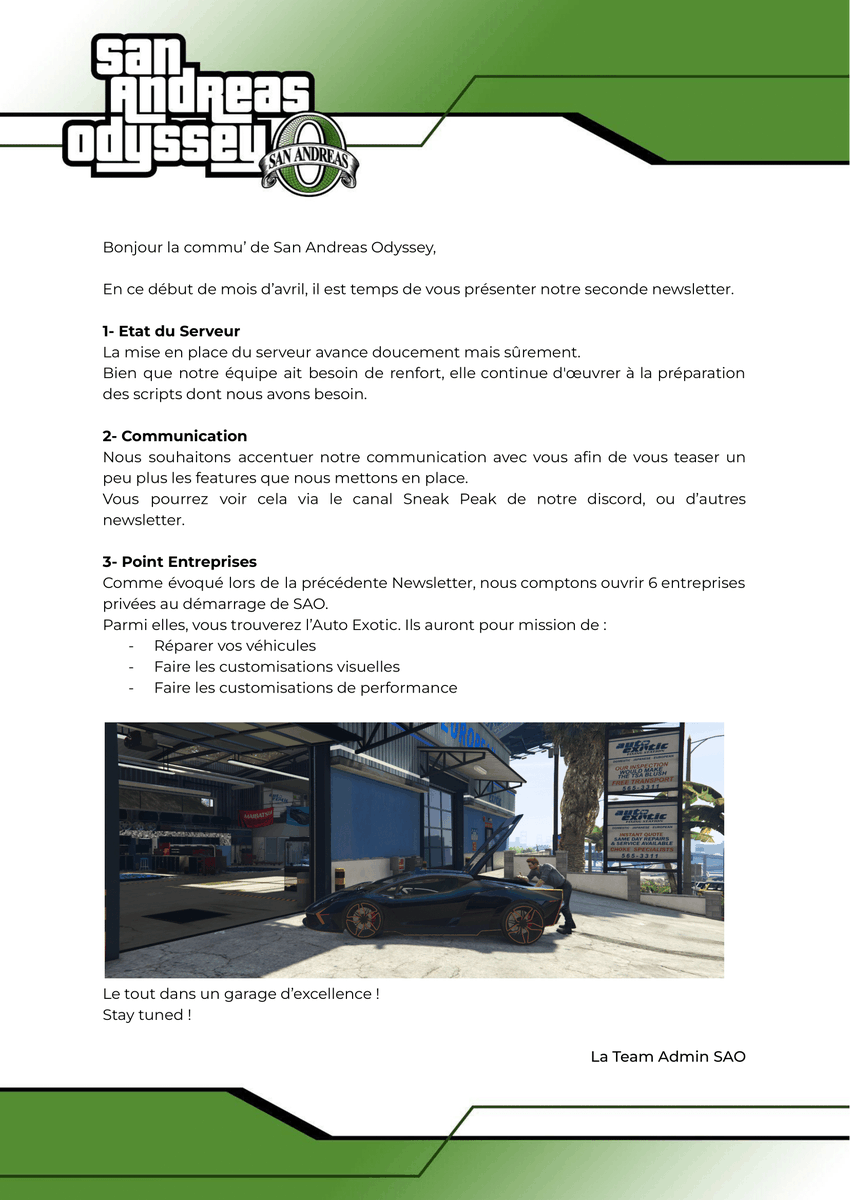 #sao_gtarp #SanAndreasOdyssey #GTARP