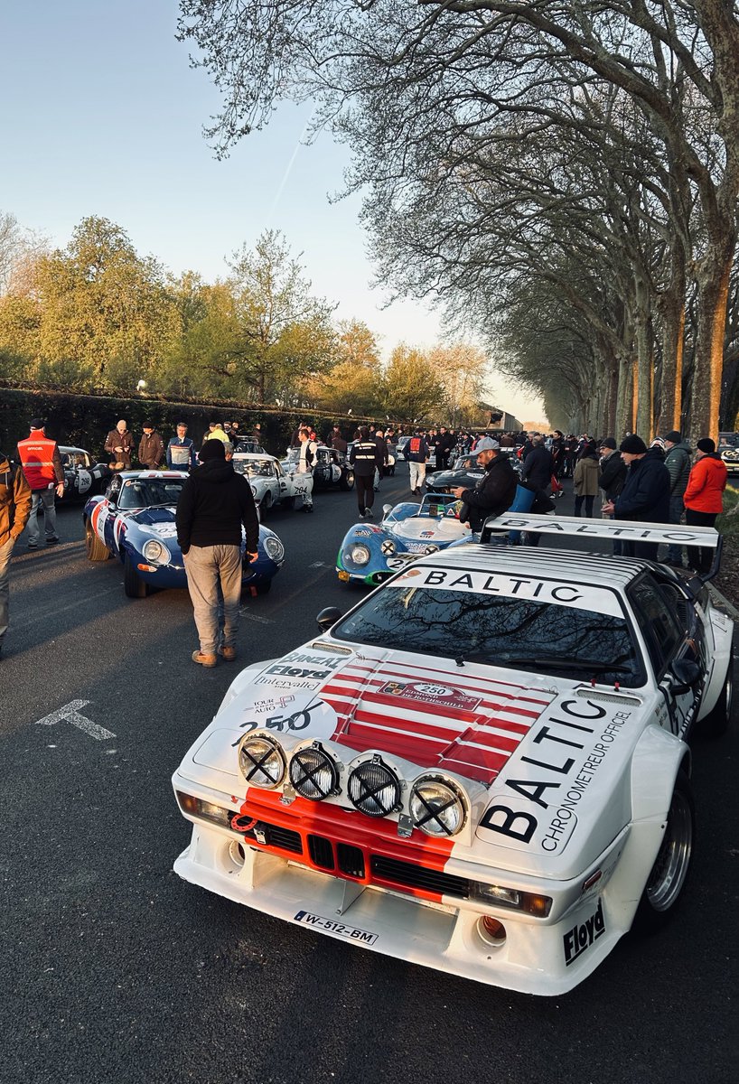 Départ du Tour Auto 2025