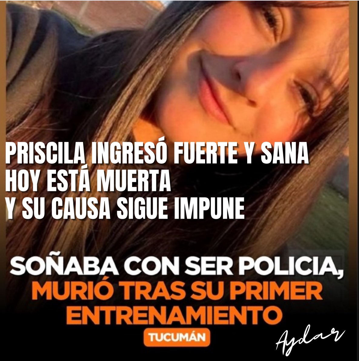 TUCUMÁN- JUSTICIA POR PRISCILA INGRESÓ JOVEN - FUERTE Y SANA
LA ENTREGARON MUERTA
<a href="/clarincom/">Clarín</a> <a href="/C5N/">C5N</a> <a href="/todonoticias/">TN - Todo Noticias</a> <a href="/fantinofantino/">Alejandro Fantino</a> <a href="/neuramedia/">Neura</a> <a href="/canal26noticias/">CANAL 26</a> <a href="/cronica/">pepe</a> <a href="/JMilei/">Javier Milei</a> <a href="/PatoBullrich/">Patricia Bullrich</a> <a href="/Politica_ln/">LA NACION Política</a> <a href="/AmericaTV/">América TV</a>