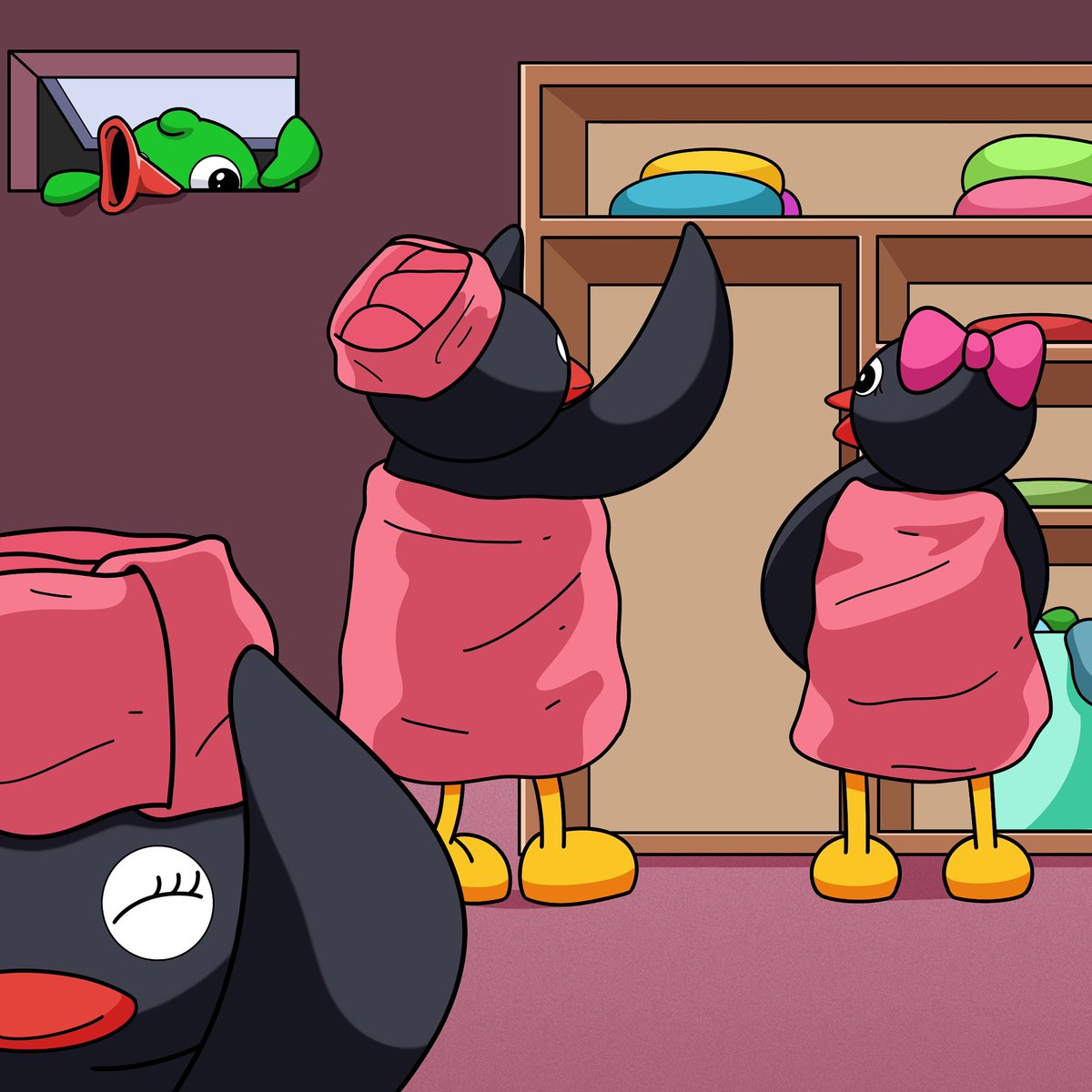 Just checking the ventilation system

$PINGJ