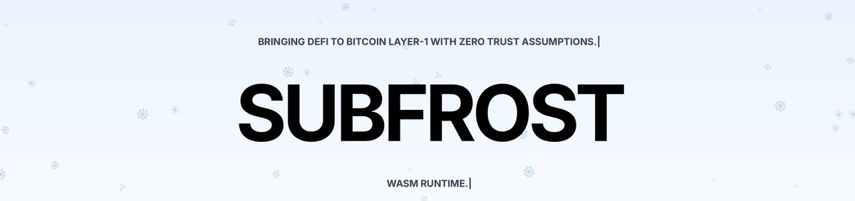 Airhead Community (@airheadco) on Twitter photo A delicious discord AMA booked in for you guys this Thursday at 2.30pm ET.
The legends from <a href="/SUBFROSTio/">SUBFROST - Building Alkanes</a> (Gabe and Flex) will be joining us to discuss enabling true DeFi on Bitcoin L1 and what they're building on Alkanes.
discord.com/events/1301948…
<a href="/AirheadFun/">Airhead - Building Alkanes</a> <a href="/oylwallet/">Oyl | Building Alkanes</a> A delicious discord AMA booked in for you guys this Thursday at 2.30pm ET.
The legends from <a href="/SUBFROSTio/">SUBFROST - Building Alkanes</a> (Gabe and Flex) will be joining us to discuss enabling true DeFi on Bitcoin L1 and what they're building on Alkanes.
discord.com/events/1301948…
<a href="/AirheadFun/">Airhead - Building Alkanes</a> <a href="/oylwallet/">Oyl | Building Alkanes</a>