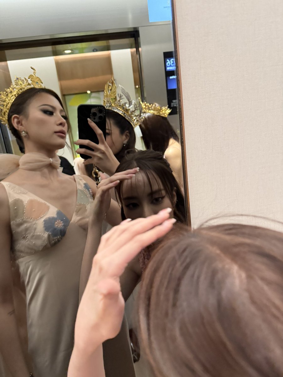 realcheraims's tweet photo. อย่าแซวหน้าม้านุ @Thitharee2 https://t.co/u6Se91sW7j