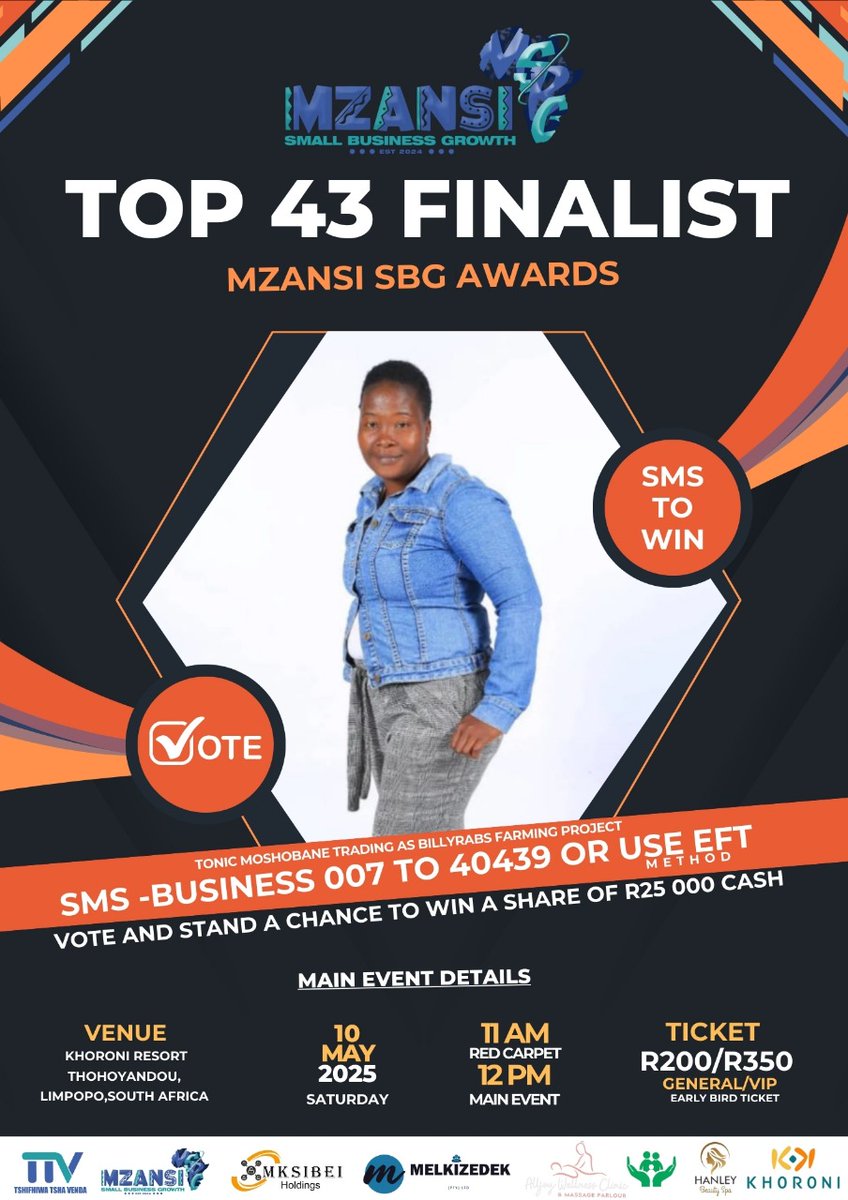 After a theft wiped out her supplies, Tonic Moshobane chose to step up! With guidance from #SEF, she secured new land, planted crops, and built a thriving farm. Now, her project is nominated for the Mzansi Small Business Growth Awards!

#WorkForCommonGood #SefImpact