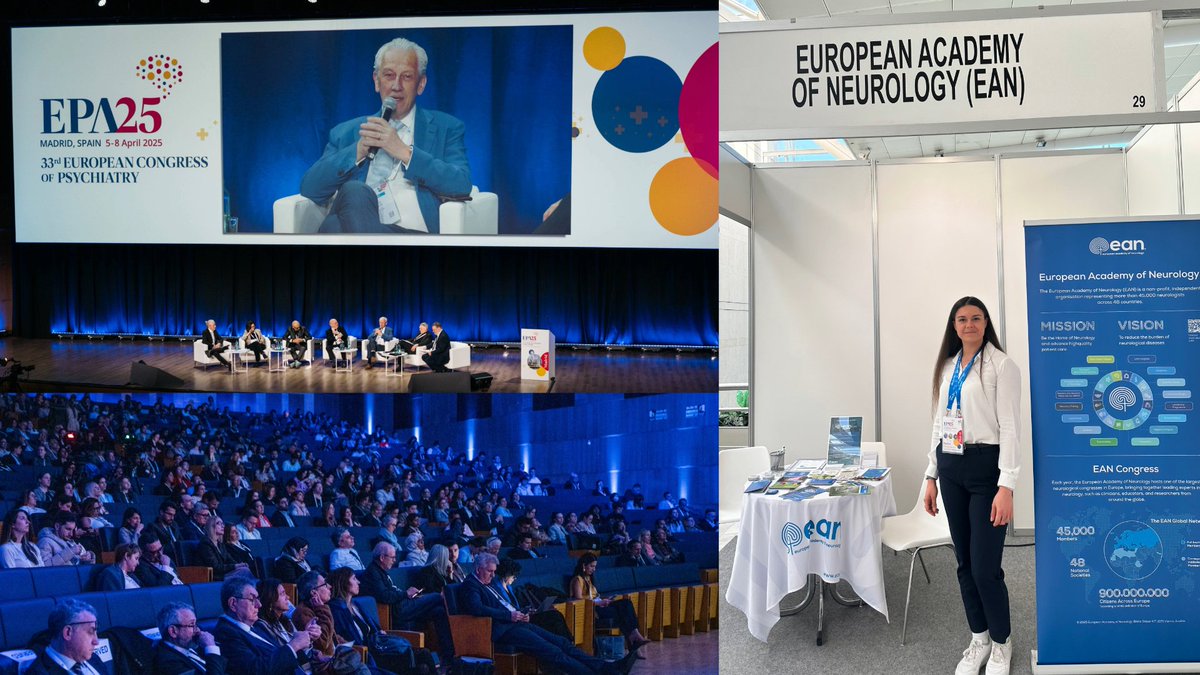 Last week, EAN Past President Paul Boon engaged in critical discussions about the challenges facing mental healthcare workforces and communities at the 11th European Psychiatric Association Forum in Madrid.

#EAN #EANeurology #EPA #EPAForum2025 #MentalHealth