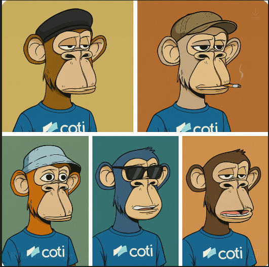 gmesika's tweet photo. Meet Simon @iKorotkov12 , our new Quality Engineer at COTI! 🎉 He’s already made a splash with these awesome animal designs for the COTI brand! 🐵🐦🐺🐆 Check out his creative work below 👇 Welcome the team, Simon! #COTI #QualityEngineer #NFTArt https://t.co/cPqcwaeihV