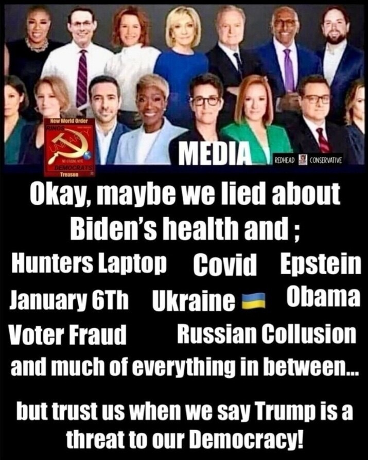 <a href="/elonmusk/">Elon Musk</a> Turn off these Liars &amp; get the News from an honest source like X.