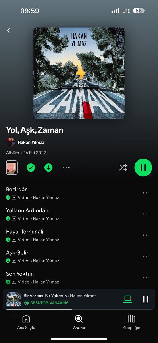 şu hayatta adamakıllı sanatçı olma şansım olsaydı, Hakan Yılmaz ayarında olmak isterdim. albüme şu ismi verip çıkış parçasını da seslendirdikten sonra huzur içinde hayattan ayrılabilirdim. büyük hayranıyım, onun gibi olabilmeyi gerçekten çok isterdim.