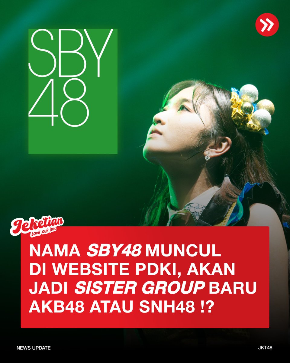 Jekeetian's tweet photo. YO CHAT! SURABAYA48 IS REAL?? https://t.co/nMwY2oyVHU