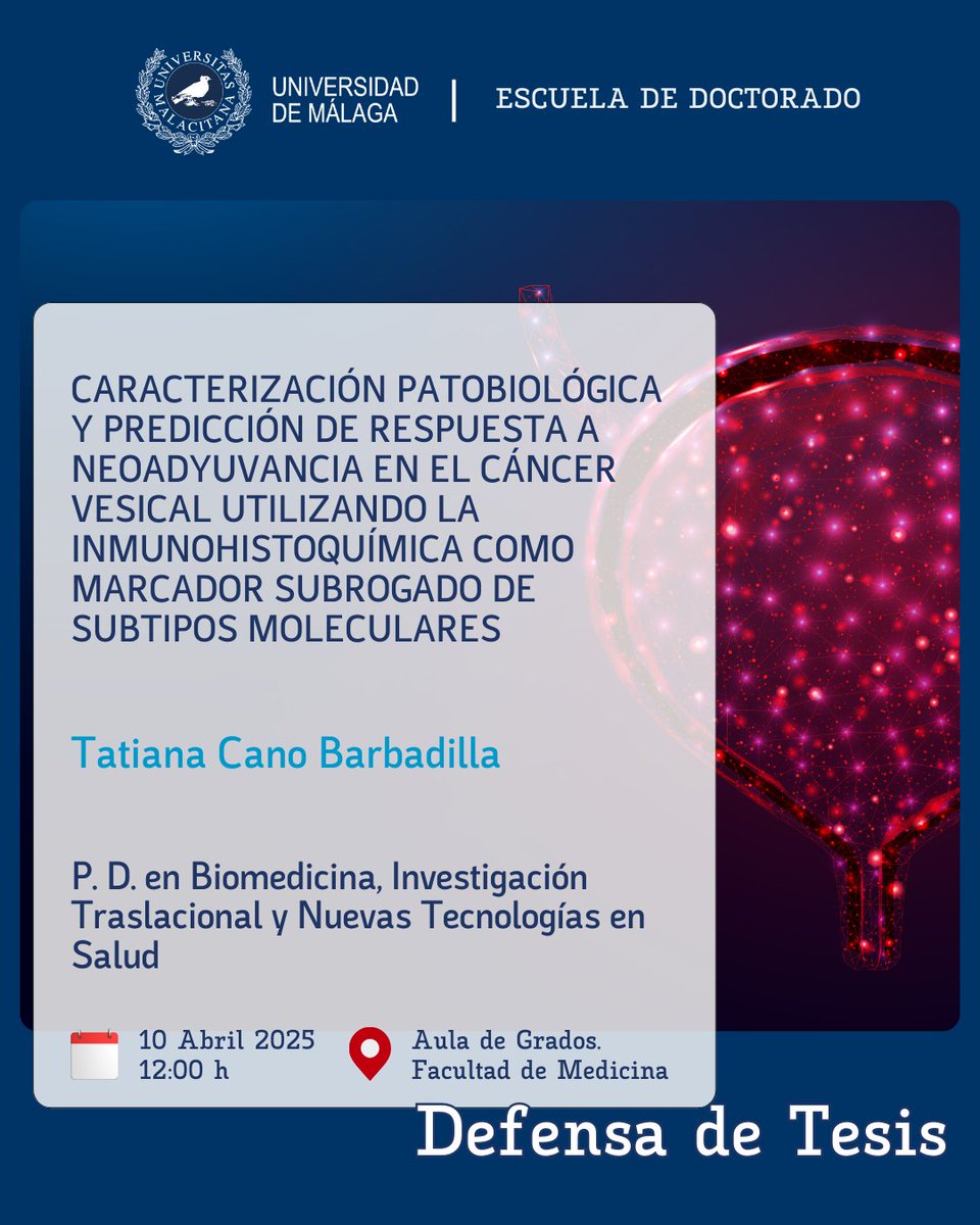 Escuela de Doctorado UMA (@edumaoficial) on Twitter photo 