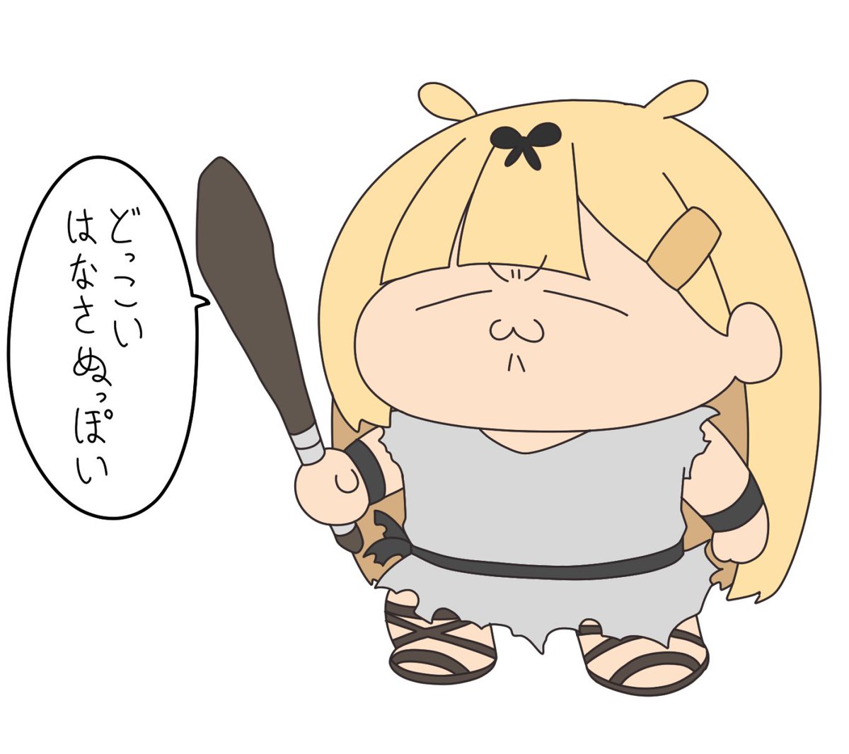 走れメロスの山賊役のぽいぬ 