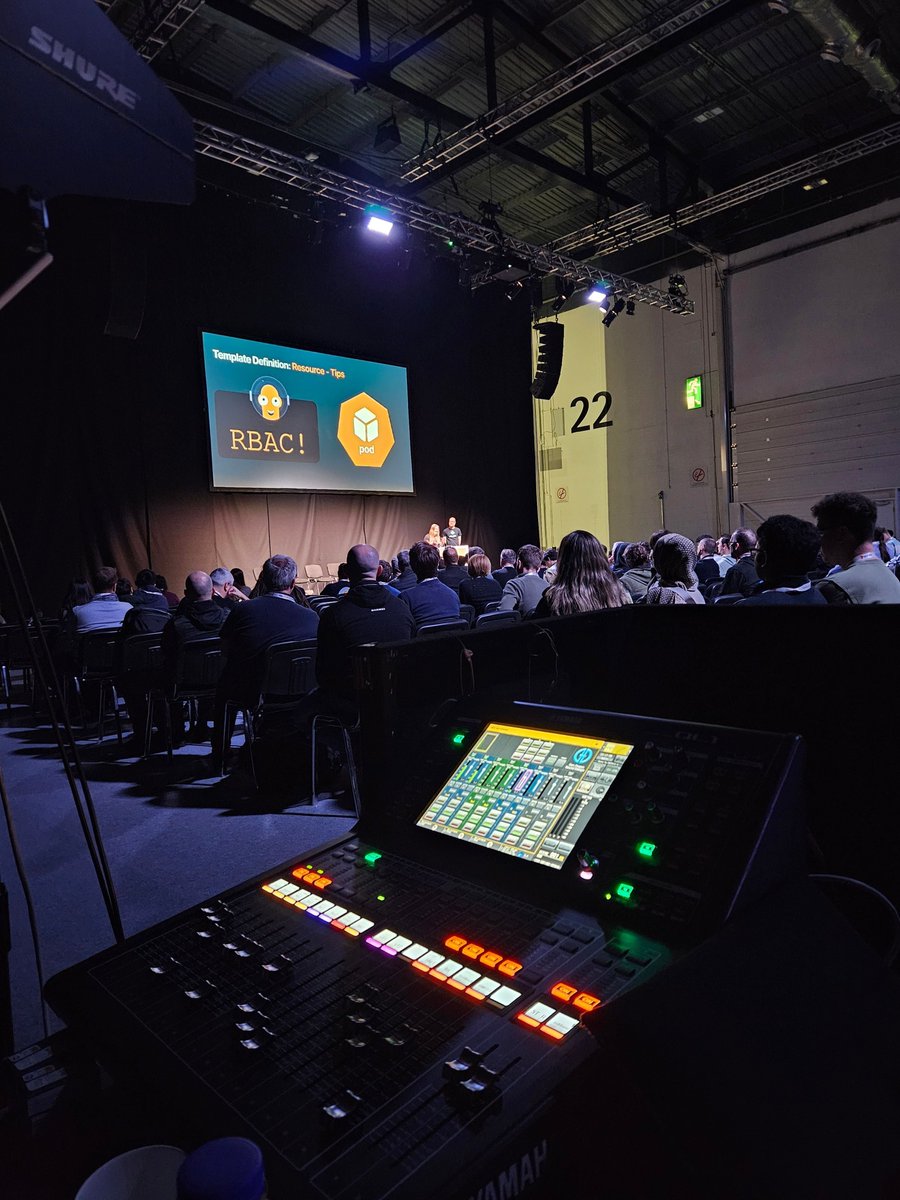 SonicSideTech's tweet image. Been quiet lately — lots going on behind the scenes!
Just wrapped up KubeCon at ExCeL London with Aztec &amp;amp; ATC, looking after Stage S10D.

QL1, Axient, Dante &amp;amp; d&amp;amp;b Y8 — smooth week, great feedback from speakers.

#KubeCon #AVTech #LiveSound #EventTech #dbaudio