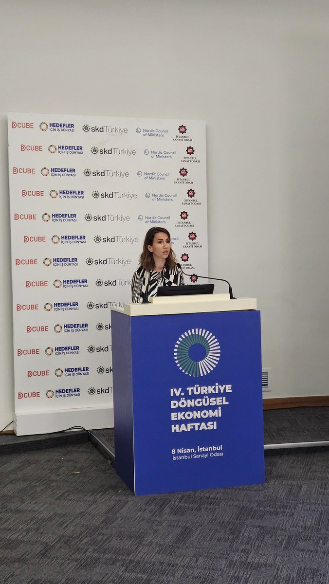 Circular economy is more than an environmental fix. It’s a development strategy- one that creates jobs, drives innovation, and builds resilience. Proud to speak on behalf of <a href="/UNDP/">UN Development</a> and #Business4Goals at the 4th edition of the Turkiye Circular Economy Week
