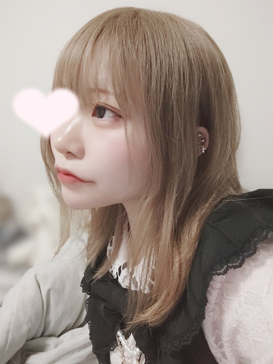 金髪からちょっと落ち着いた色になってます😌期間限定ჱ̒⸝⸝&gt; ·̫ &lt;⸝⸝ᐡ➿⭐️︎⸝⋆