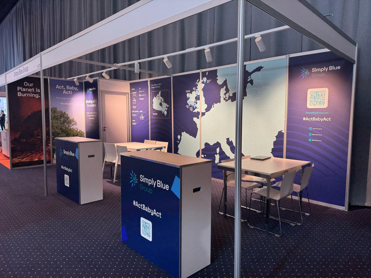 We’ve brought something a little different to #WindEurope this year. A clear message: the future we choose is in our hands. #OffshoreWind is ready to scale, but it won’t happen by accident. We need to act - faster, smarter, together. #ActBabyAct