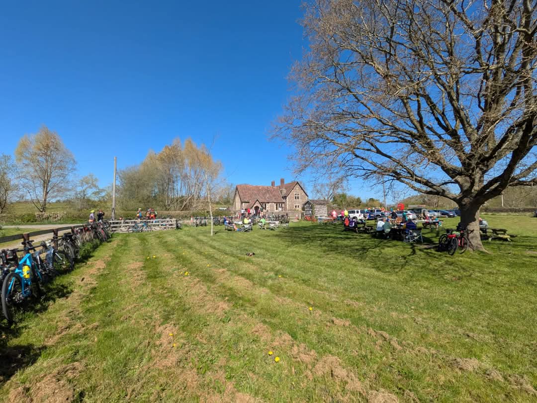 The first of many 'cake' rides this season. Beautiful day for it...