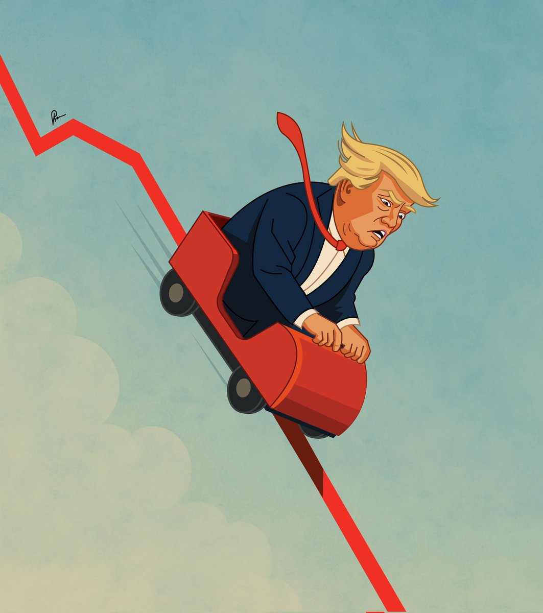 Trump is gonna take us all down with him 📈🎢🇺🇸